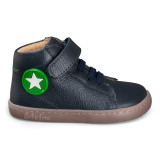 BOTA BAREFOOT ESTRELLA PIEL AZUL