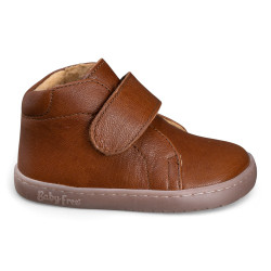 BOTA BAREFOOT PISACACAS PIEL MARRÓN
