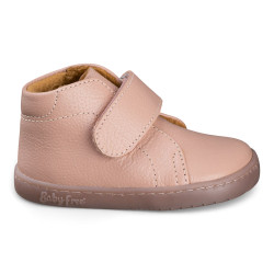 BOTA BAREFOOT PISACACAS PIEL ROSA