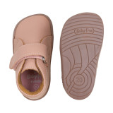 BOTA BAREFOOT PISACACAS PIEL ROSA