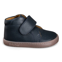 BOTA BAREFOOT PISACACAS PIEL AZUL