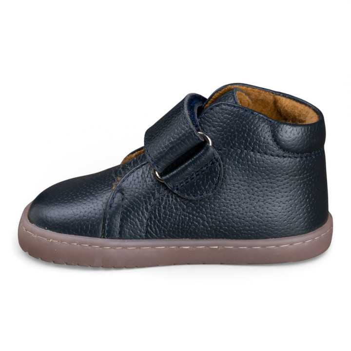 BOTA BAREFOOT PISACACAS PIEL AZUL