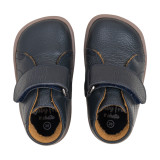 BOTA BAREFOOT PISACACAS PIEL AZUL