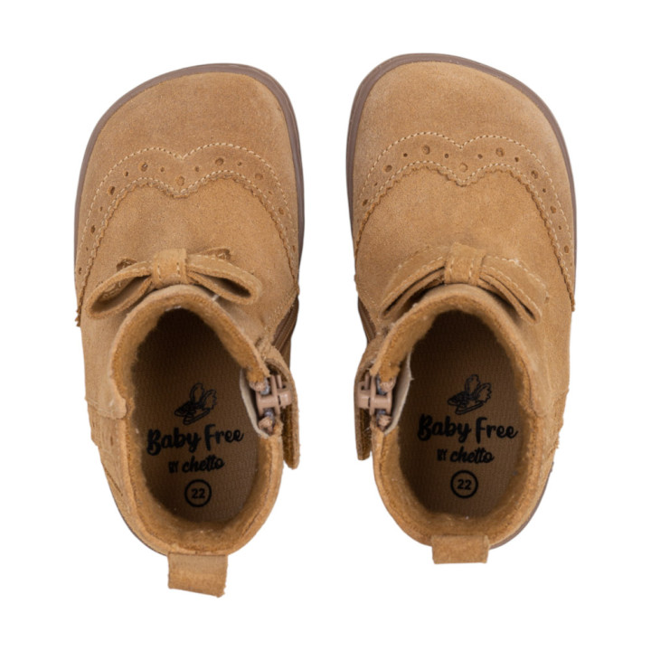 BOTA BAREFOOT CON LAZO ANTE CAMEL