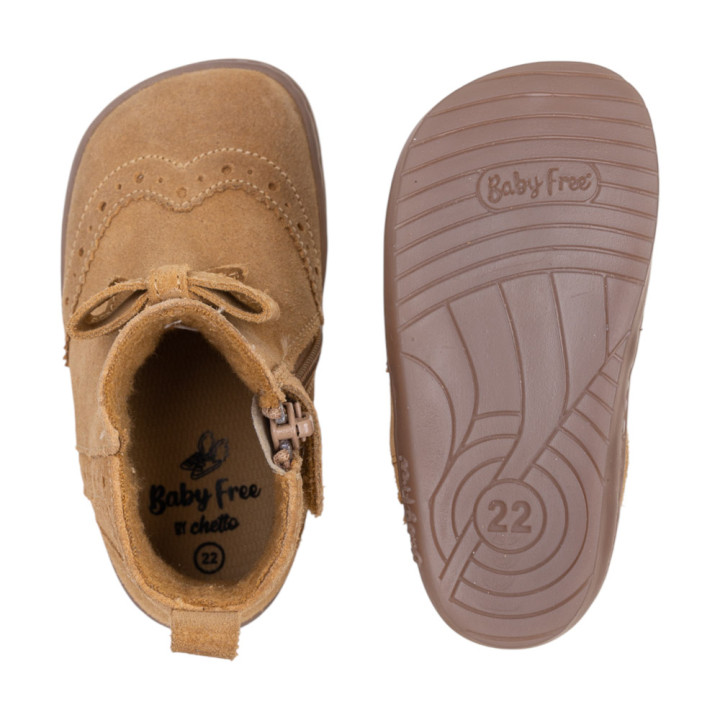 BOTA BAREFOOT CON LAZO ANTE CAMEL