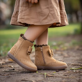 BOTA BAREFOOT CON LAZO ANTE CAMEL