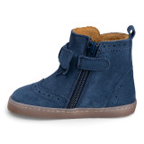 BOTA BAREFOOT CON LAZO ANTE AZUL