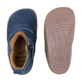 BOTA BAREFOOT CON LAZO ANTE AZUL