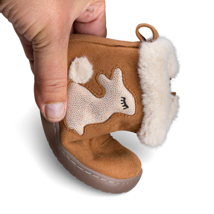 BOTA BAREFOOT CONEJITO ANTE CAMEL