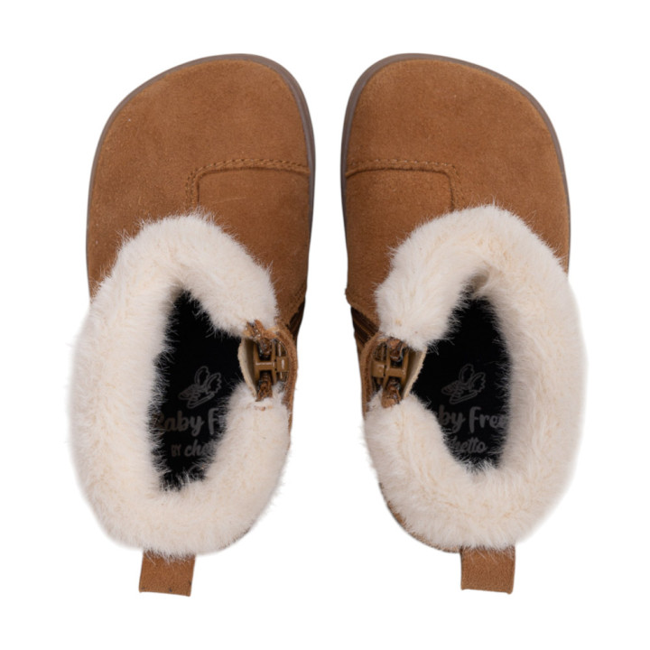 BOTA BAREFOOT CONEJITO ANTE CAMEL