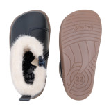 BOTA BAREFOOT CONEJITO PIEL AZUL