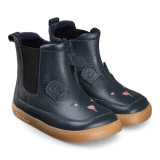 BOTAS BAREFOOT OSO OREJITAS PIEL AZUL