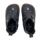 BOTAS BAREFOOT OSO OREJITAS PIEL AZUL
