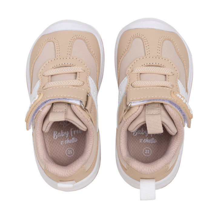 DEPORTIVAS BAREFOOT REPELENTES AL AGUA BEIGE