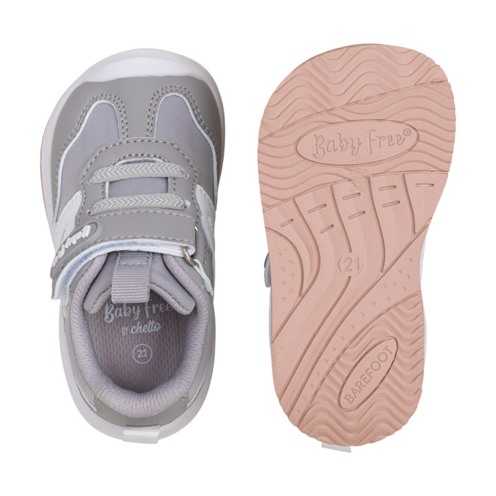 DEPORTIVAS BAREFOOT REPELENTES AL AGUA GRIS