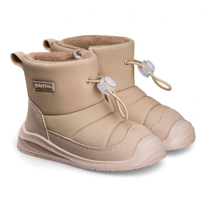 BOTINES BAREFOOT APRESQUÍ ACOLCHADOS BEIGE