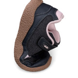ZAPATILLAS BAREFOOT PUNTERA REFORZADA NEGRO
