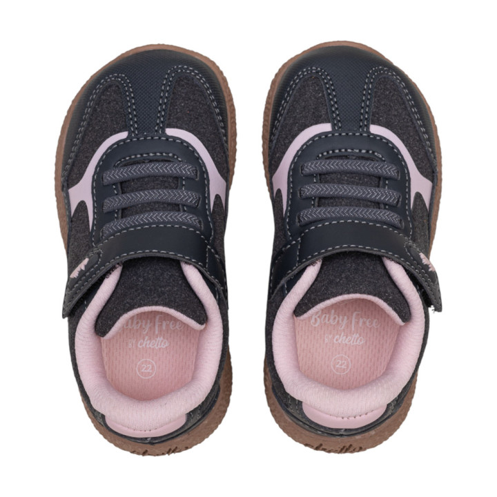 ZAPATILLAS BAREFOOT PUNTERA REFORZADA NEGRO