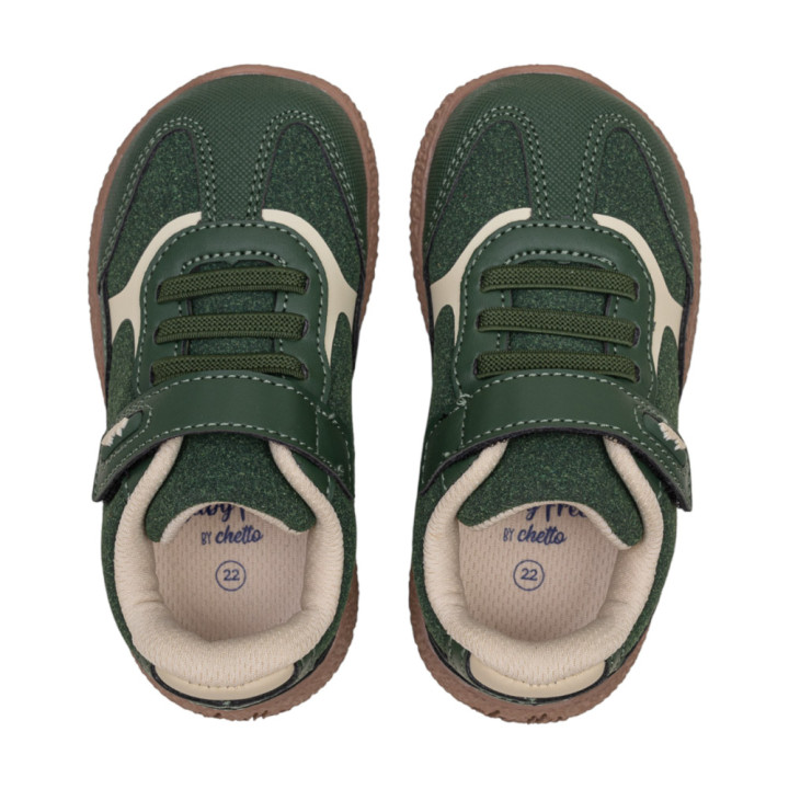 ZAPATILLAS BAREFOOT PUNTERA REFORZADA VERDE