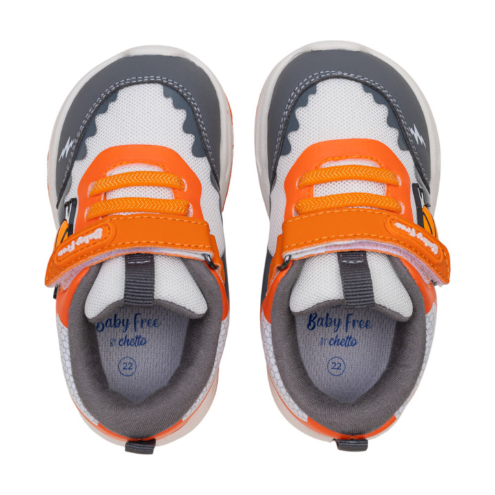DEPORTIVAS BAREFOOT LUCES LED BASKET