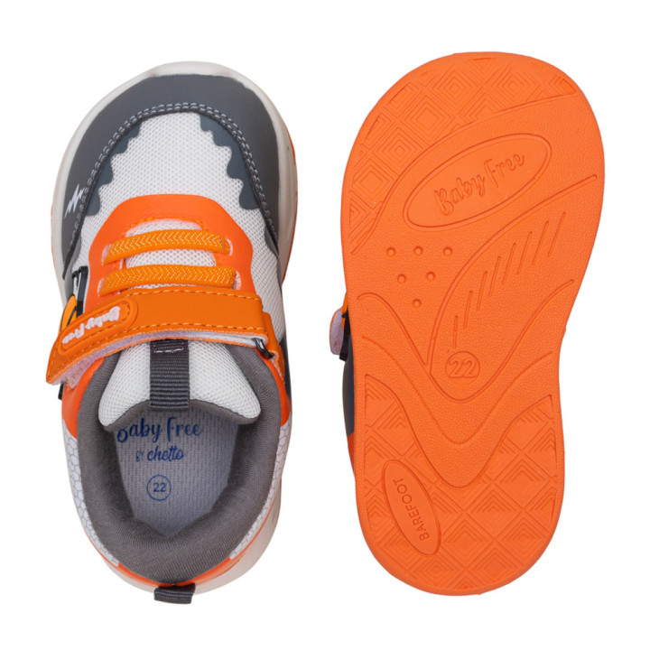 DEPORTIVAS BAREFOOT LUCES LED BASKET