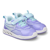 SNEAKERS BAREFOOT ESTRELLAS LUCES LED MORADO
