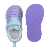 SNEAKERS BAREFOOT ESTRELLAS LUCES LED MORADO