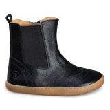 BOTINES BAREFOOT PICADOS PIEL NEGRO