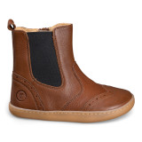BOTINES BAREFOOT PICADOS PIEL MARRÓN