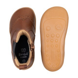 BOTINES BAREFOOT PICADOS PIEL MARRÓN