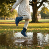 BOTAS BAREFOOT COWBOY WATERPROOF ANTE AZUL