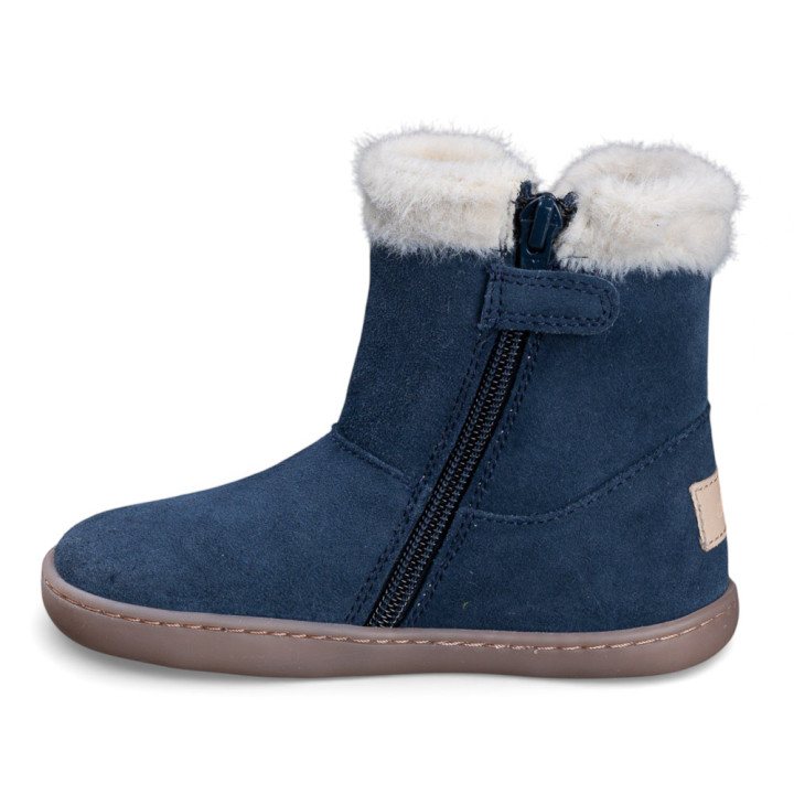 BOTAS BAREFOOT POMPONES WATERPROOF ANTE AZUL