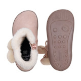 BOTAS BAREFOOT POMPONES WATERPROOF ANTE ROSA