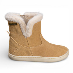 BOTAS BAREFOOT DE PELO IMPERMEABLES ANTE CAMEL