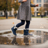 BOTAS BAREFOOT DE PELO IMPERMEABLES ANTE AZUL