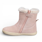 BOTAS BAREFOOT DE PELO IMPERMEABLES ANTE ROSA