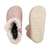 BOTAS BAREFOOT DE PELO IMPERMEABLES ANTE ROSA