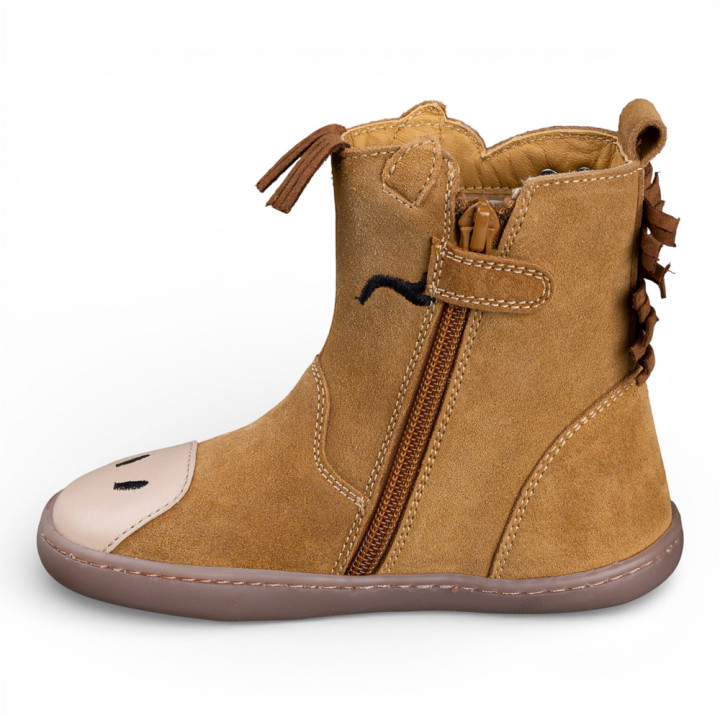 BOTAS BAREFOOT PONI IMPERMEABLES ANTE CAMEL