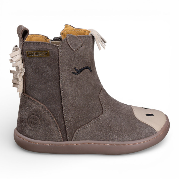 BOTAS BAREFOOT PONI IMPERMEABLES ANTE GRIS