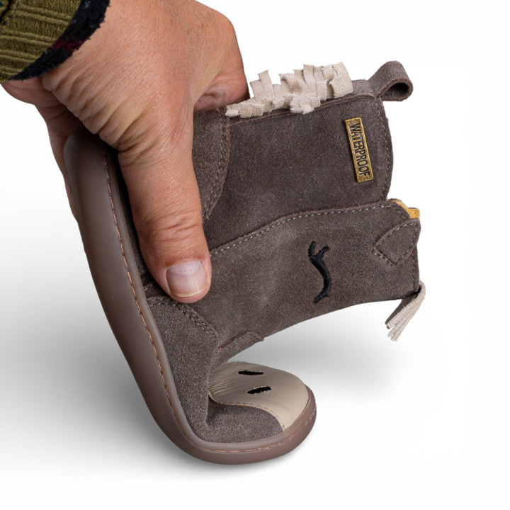BOTAS BAREFOOT PONI IMPERMEABLES ANTE GRIS