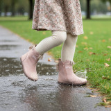 BOTAS BAREFOOT PONI IMPERMEABLES ANTE ROSA