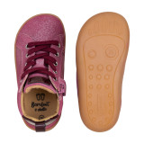 ZAPATILLAS ALTAS BAREFOOT GLITTER ANTE BURDEOS