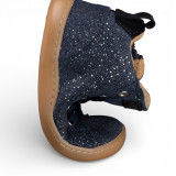ZAPATILLAS ALTAS BAREFOOT GLITTER ANTE AZUL