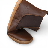 BOTINES CHELSEA BAREFOOT PIEL MARRÓN