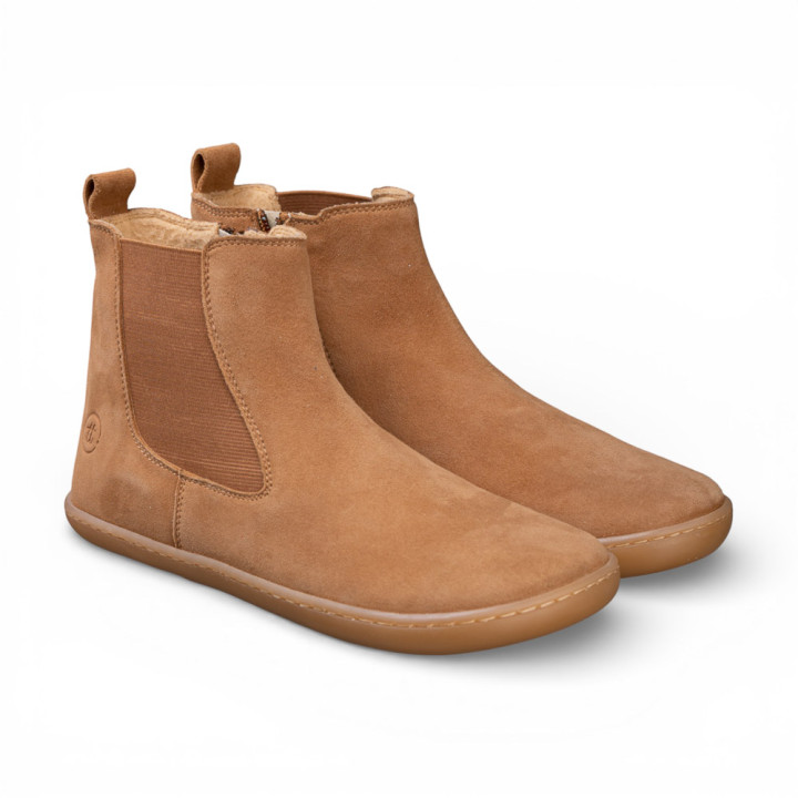 BOTINES CHELSEA BAREFOOT ANTE CAMEL