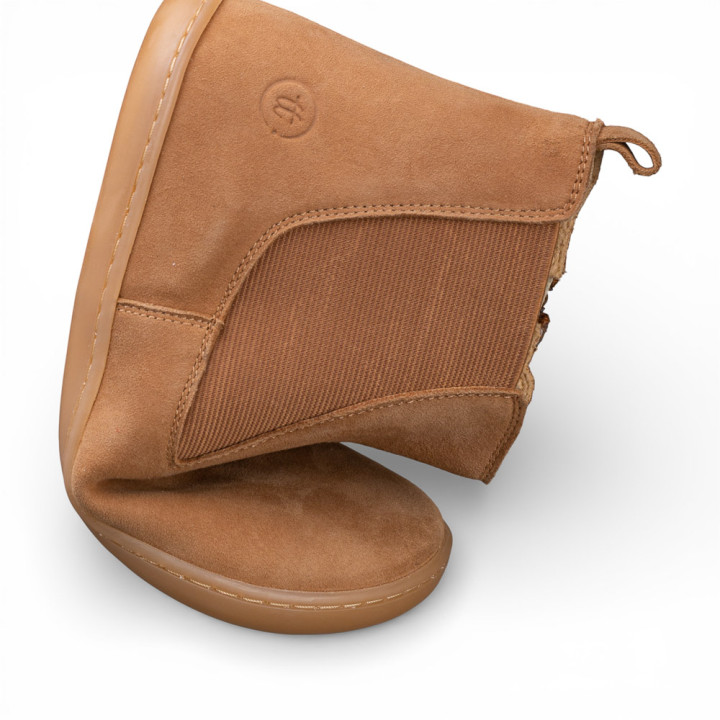 BOTINES CHELSEA BAREFOOT ANTE CAMEL