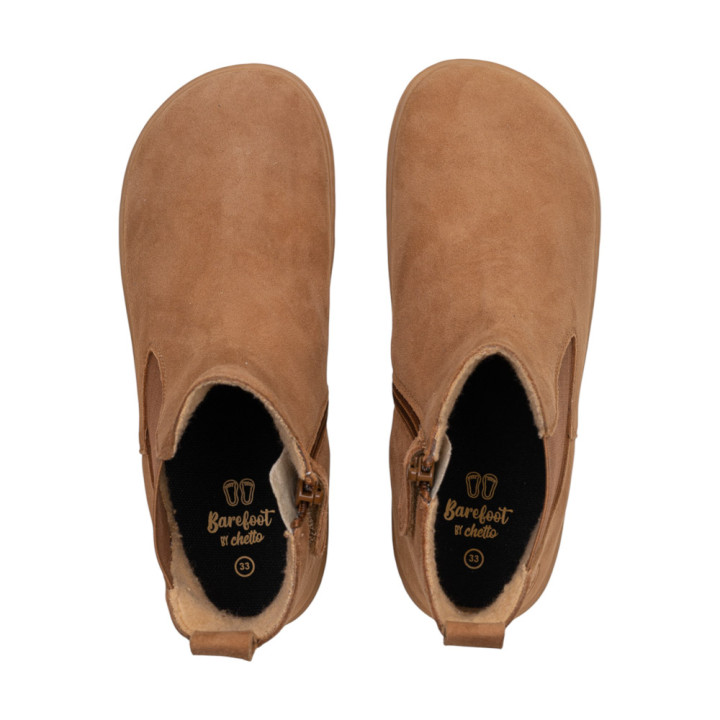 BOTINES CHELSEA BAREFOOT ANTE CAMEL