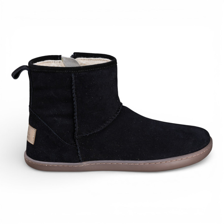 BOTINES BAREFOOT DE INVIERNO ANTE NEGRO