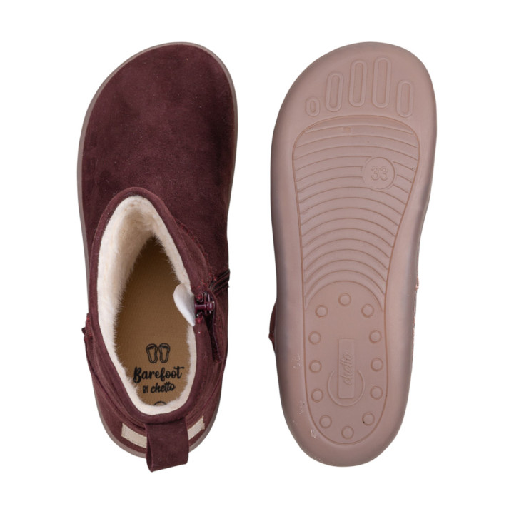 BOTINES BAREFOOT DE INVIERNO ANTE BURDEOS