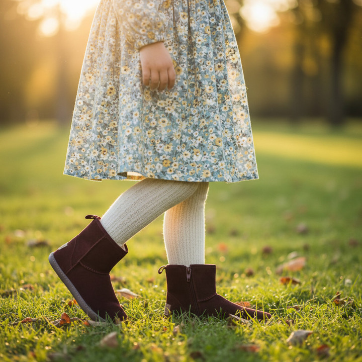 BOTINES BAREFOOT DE INVIERNO ANTE BURDEOS